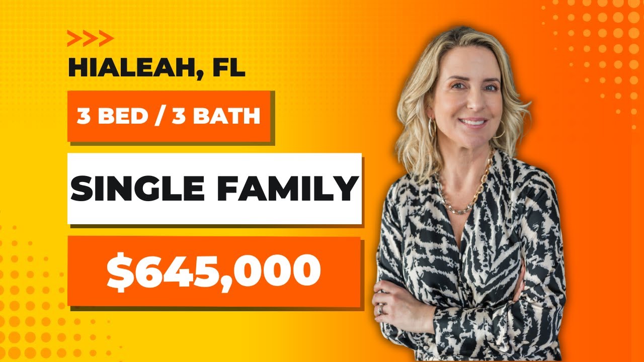Hialeah Florida&nbsp;Single Family Home&nbsp;for sale.&nbsp;Extra Large Corner Lot. Must see!