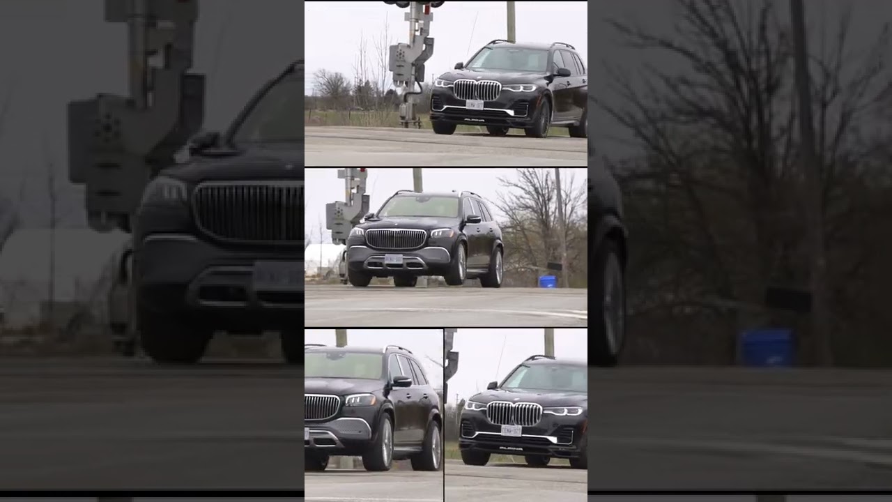 Mercedes Maybach GLS600 vs BMW Alpina XB7 l Suspension l Comparison