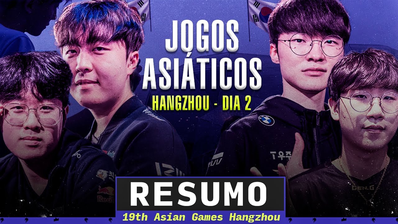 O MELHOR JUNGLER DO MUNDO! - Resumo: Jogos Asi&aacute;ticos 2023 - Playoffs