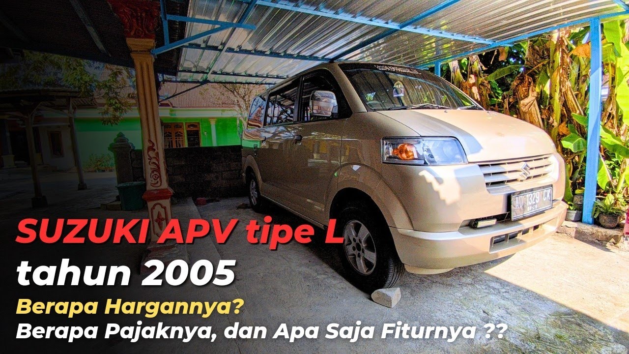 Review Mobil Suzuki APV tipe L tahun 2005 1300cc