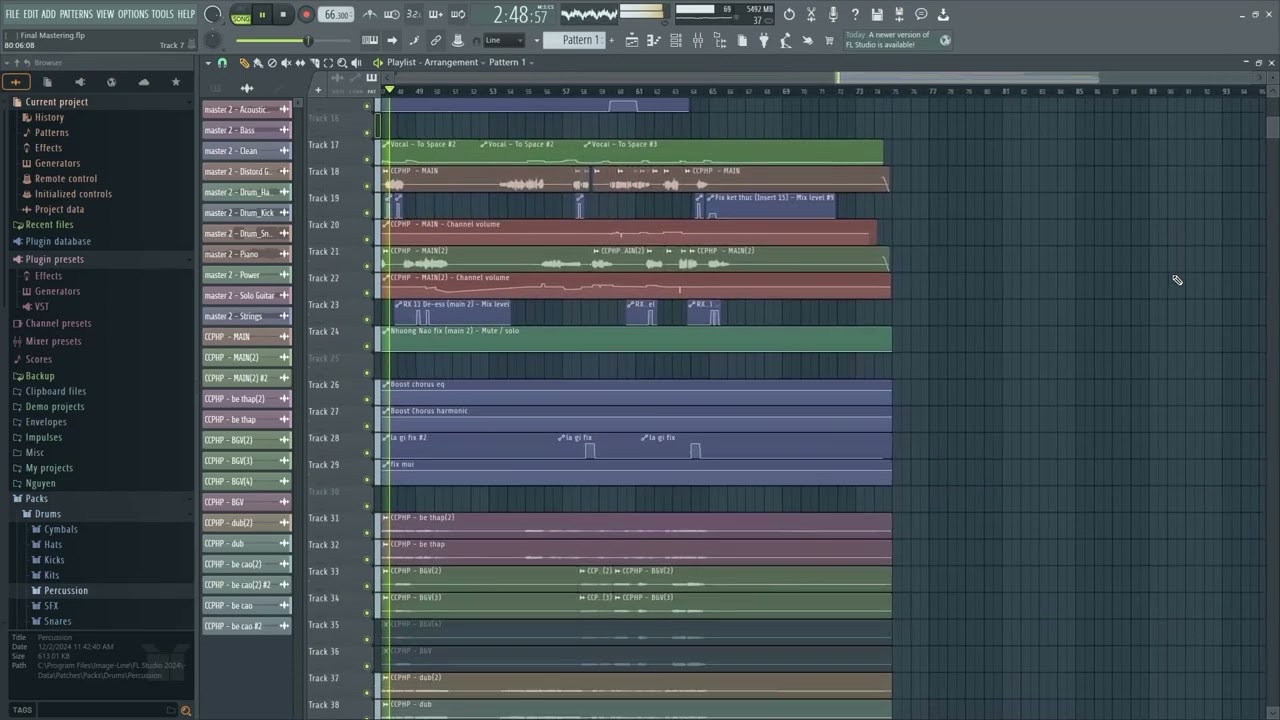 Pop Ballad arrangement project (Chac chan phai hanh phuc inst.)