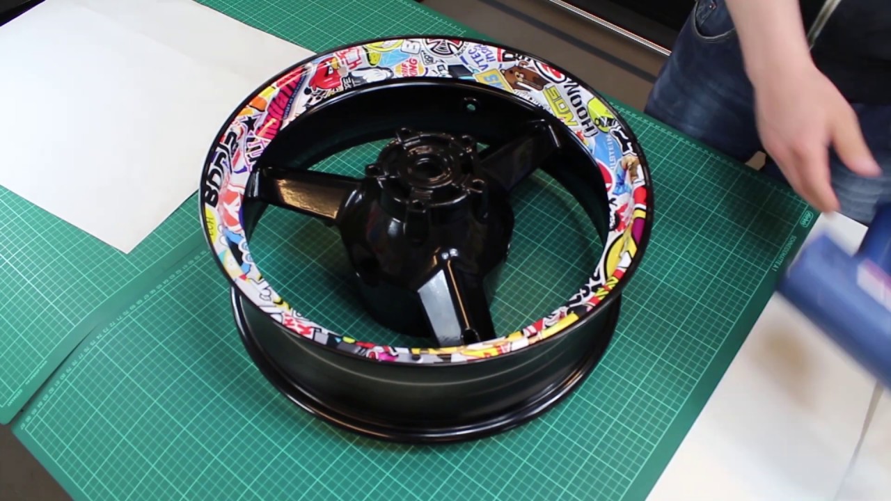 Wheelsticker Premium Felgenaufkleber Tutorial Montageanleitung www.one-wheel.de