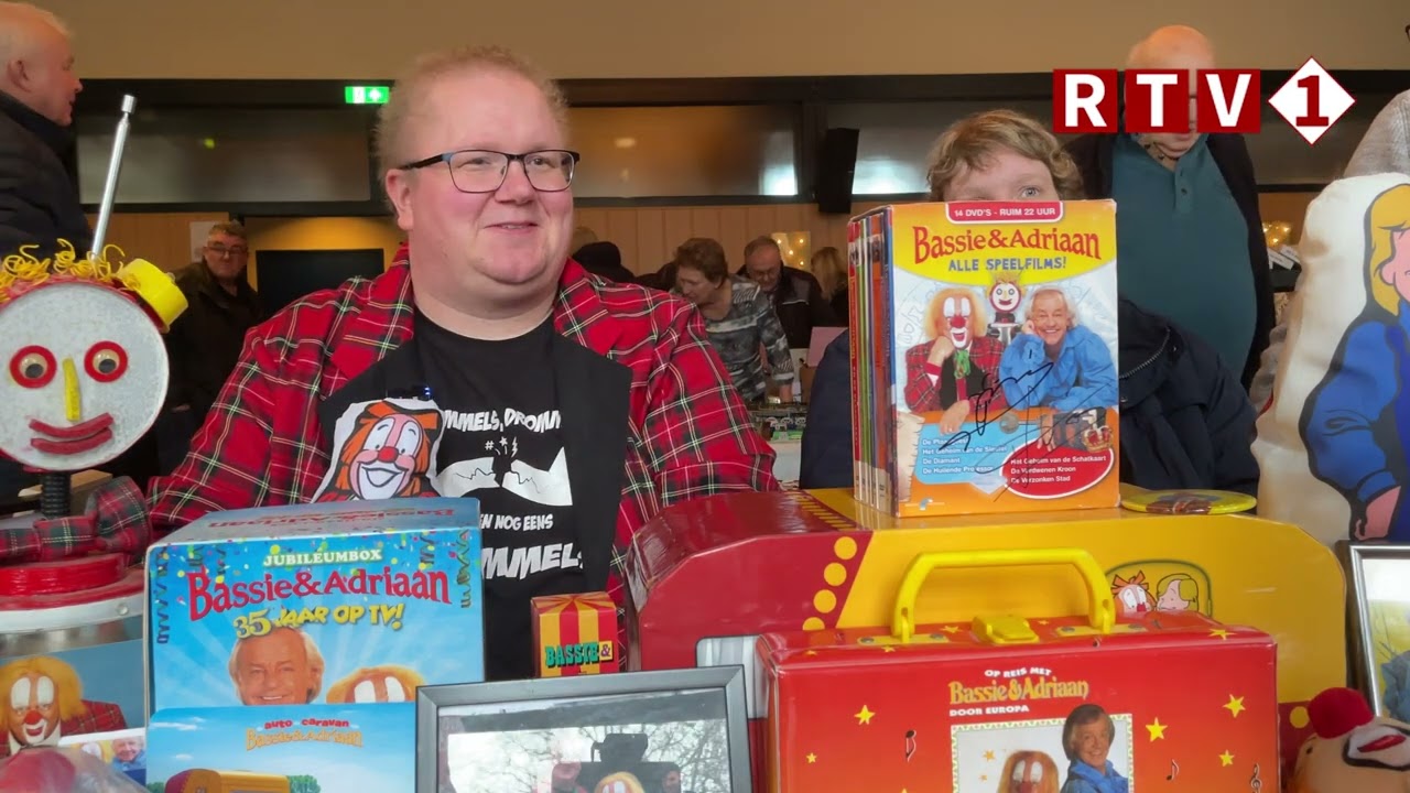 Van Bassie en Adriaan tot een stoomlocomotief: verzamelaars komen samen in Onstwedde