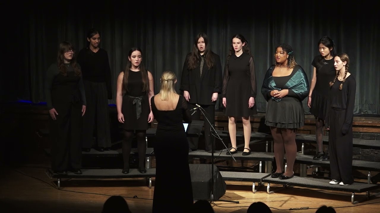 CK Winter Concert 2025  - Concert Choir  - Winter Song (arr. Huff)