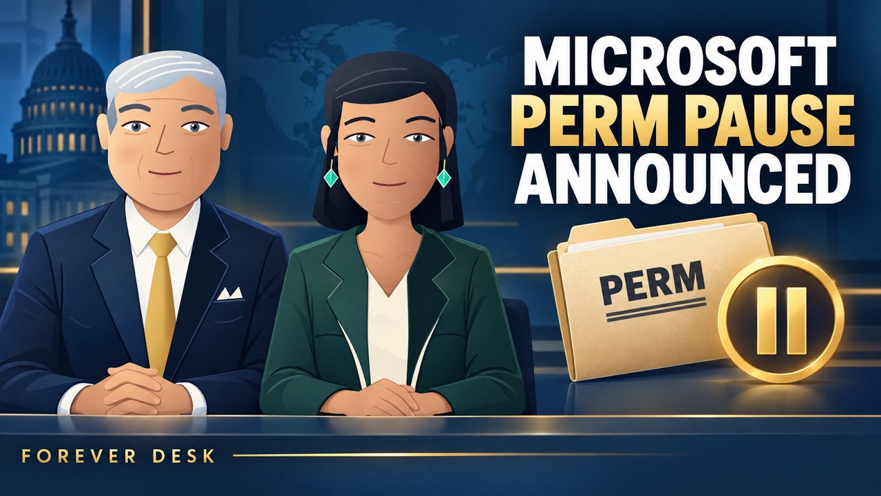 Microsoft PERM Processing Pause Announced: What It Means | Forever Desk