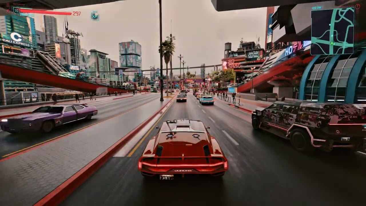 modded cyberpunk 2077 on rtx 5090