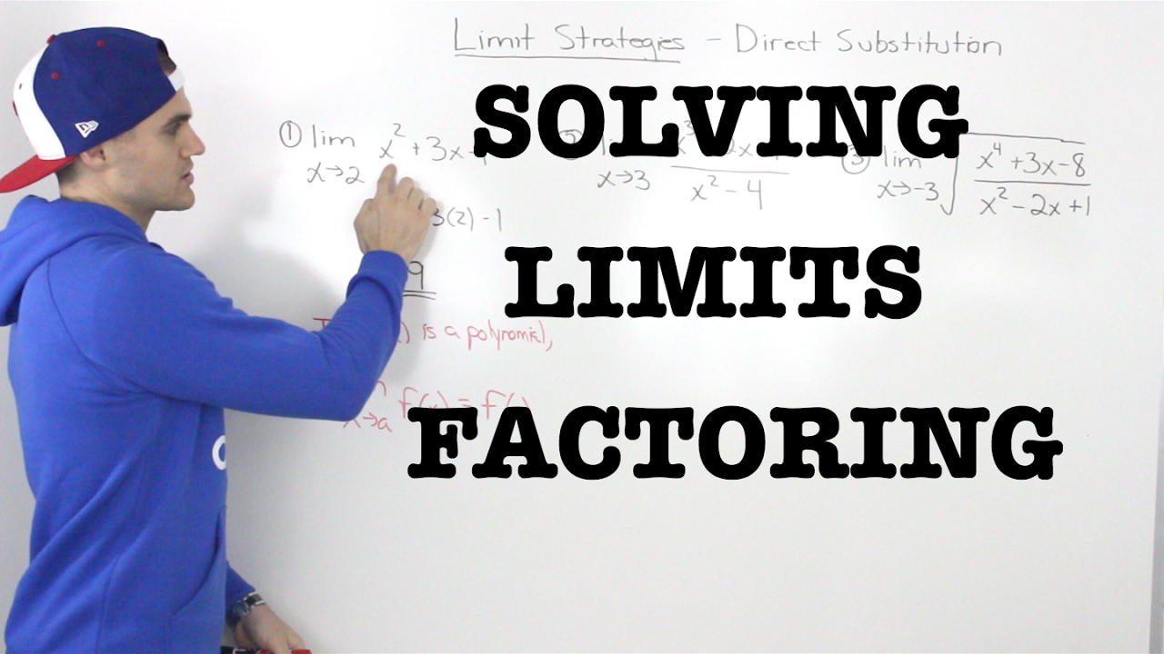 MCV4U (1.5) - Solving Limits with Factoring - calculus
