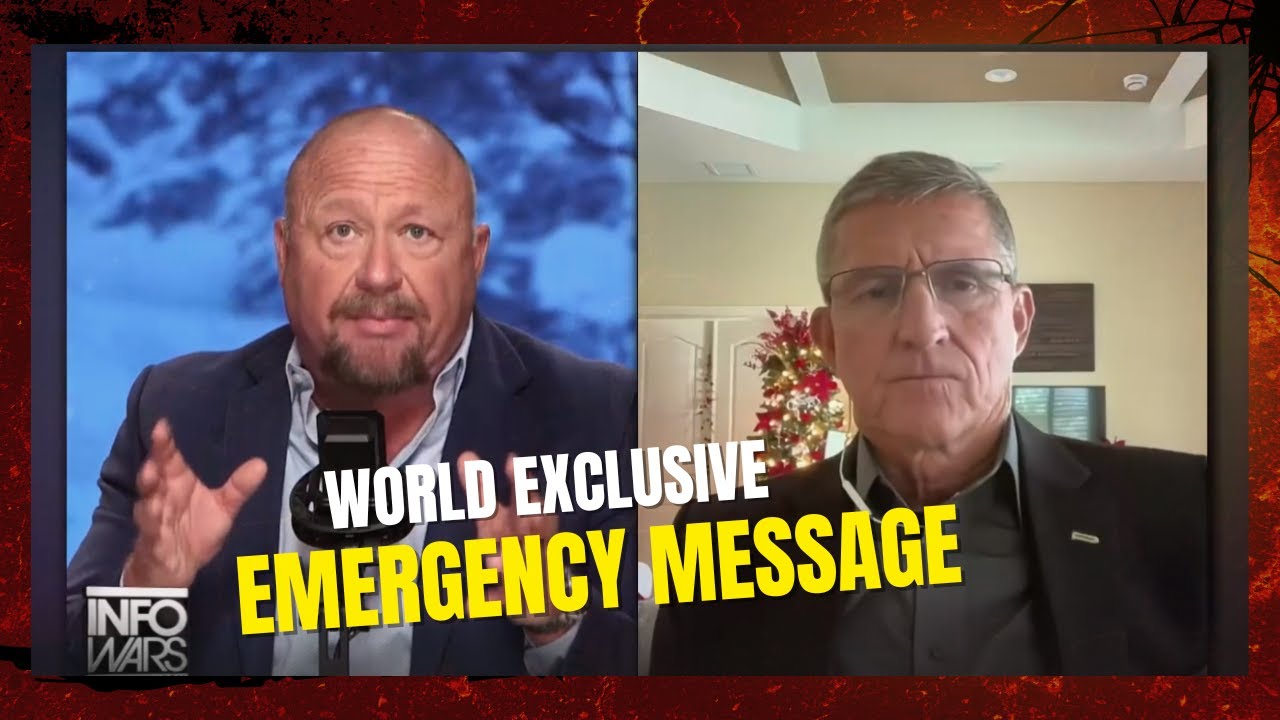 The Alex Jones Show | General Flynn Issues Emergency Message To President Trump & Americans!