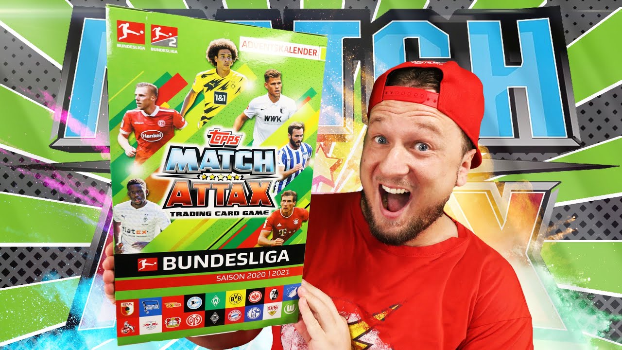 Adventskalender MATCH ATTAX 2020 2021 Bundesliga Unboxing