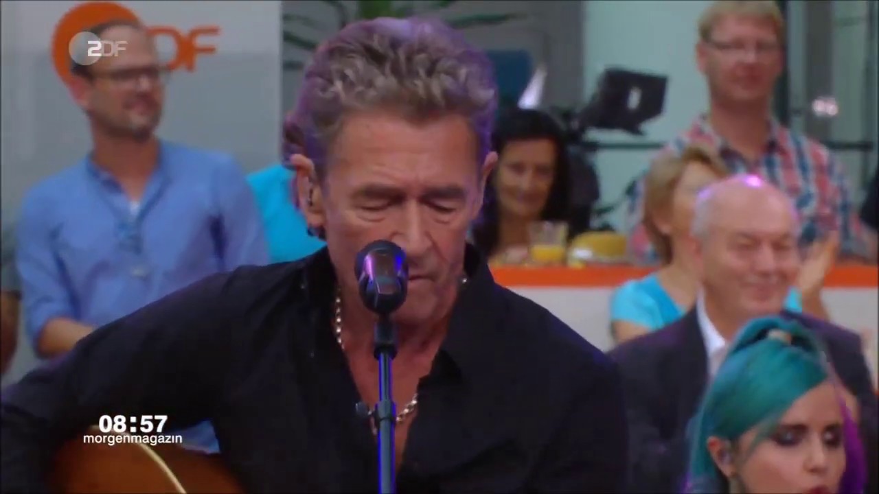 Peter Maffay: 100 000 Stunden + Jetzt - LIVE | ZDF Morgenmagazin (30.08.19)