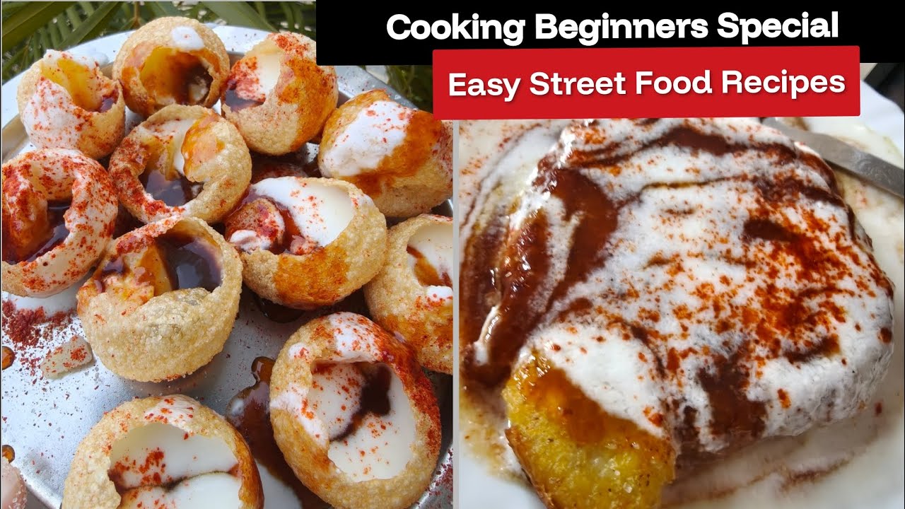 Cooking मे नए हैं try this Allu Tikki &Dahi Puchka with easy Tips & Tricks| Street Food at Home