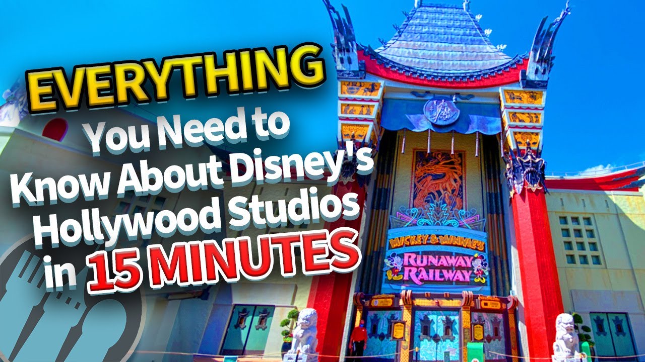 Everything You Need to Know About Disney's Hollywood Studios in 15 Minutes