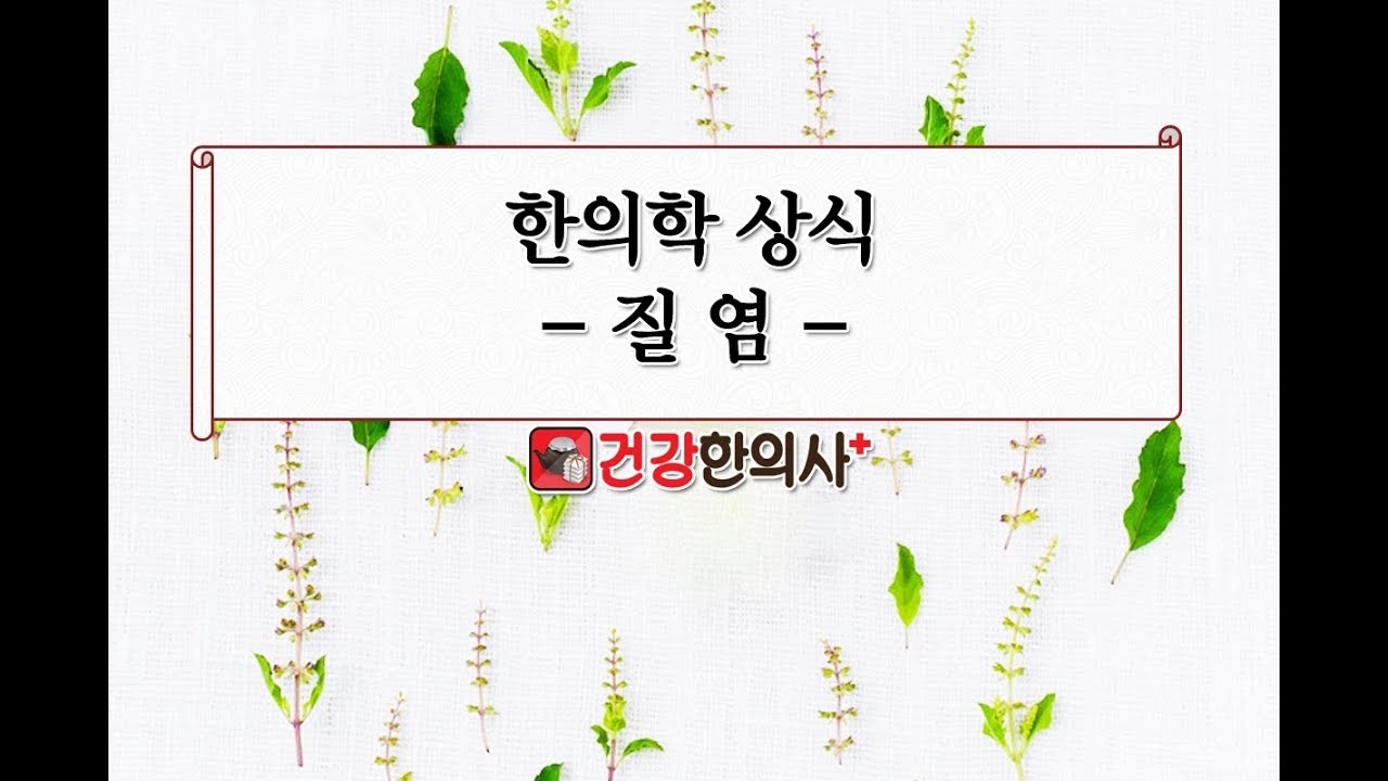 한의학상식 -질염-편