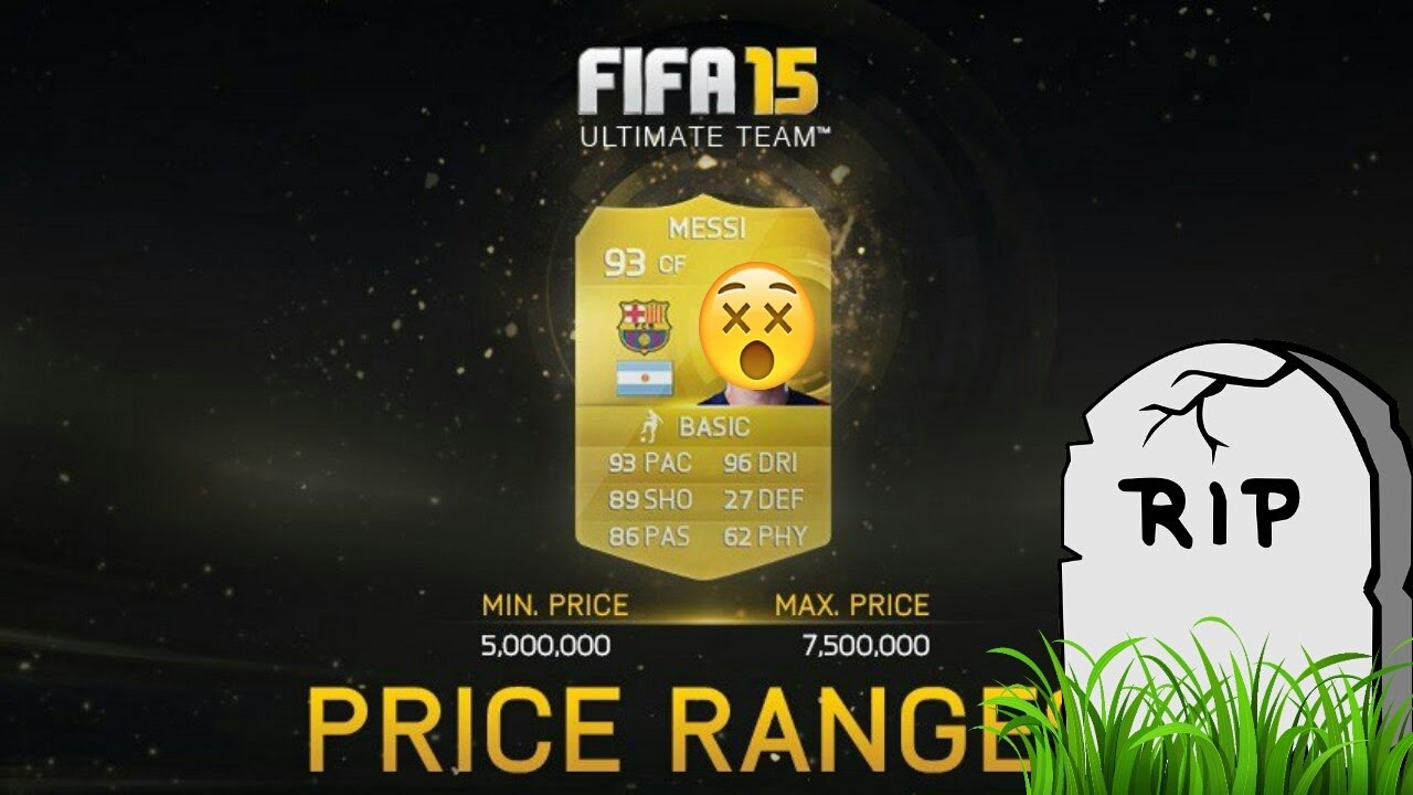 EA вводят диапозон цен в FIFA 15 Ultimate team FIFA 15 RIP?