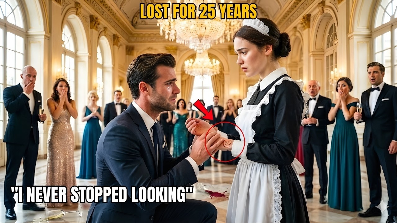 Billionaire Proposes to Maid at Elite Party After Seeing Her Scar—