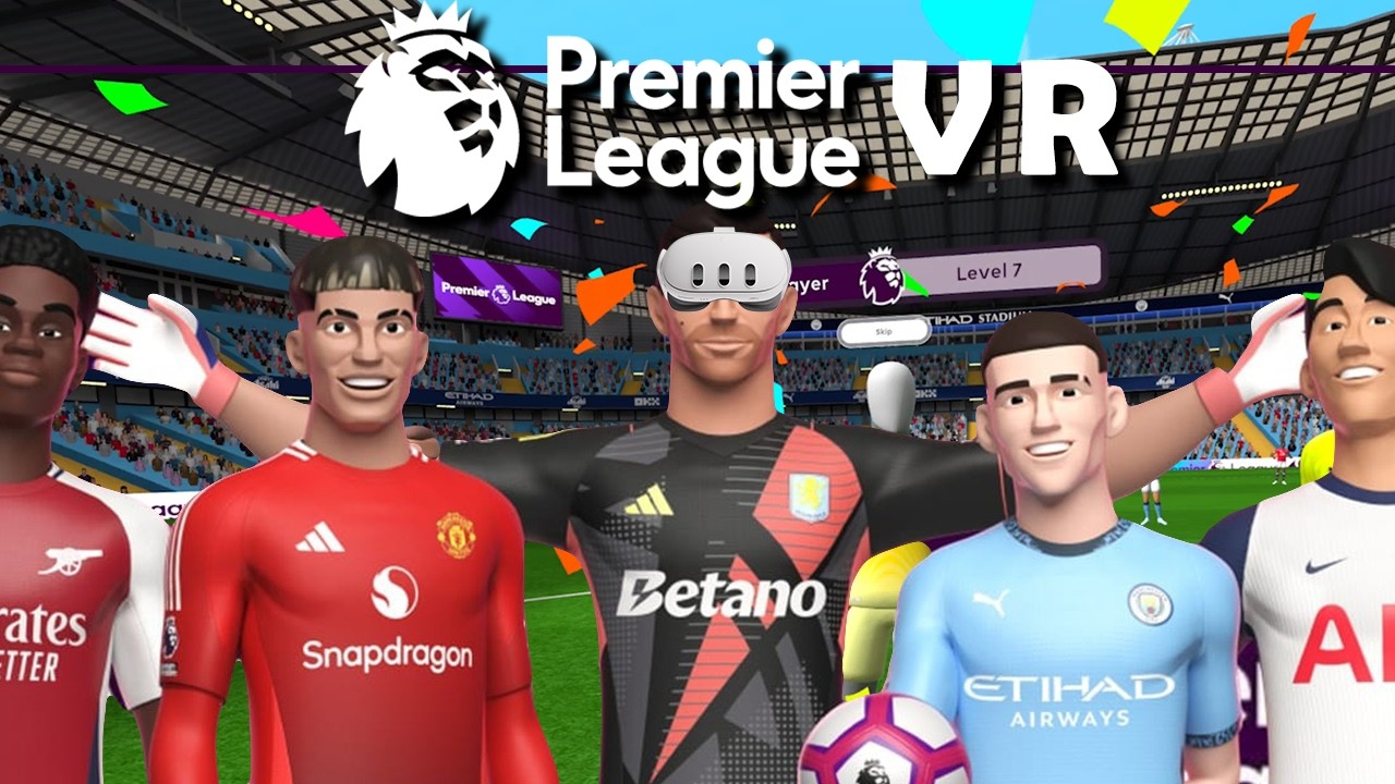 Be a Premier League Footballer for FREE in VR