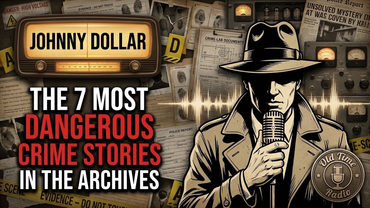 Johnny Dollar: The 7 Most Dangerous Crime Stories in the Archives | Old Time Radio