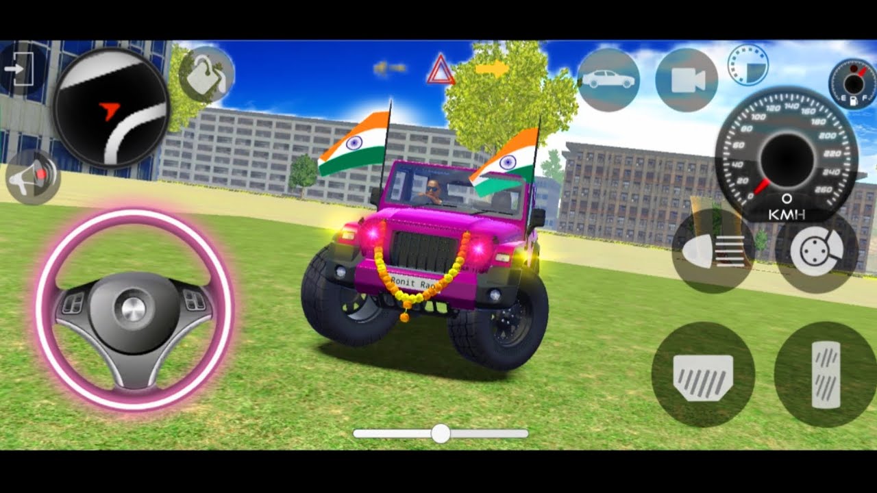 Modified Mahindra Thar 🚨 game: Indian Car (gadi wala game) Game 🎮- Thar game Android gameplay 2026