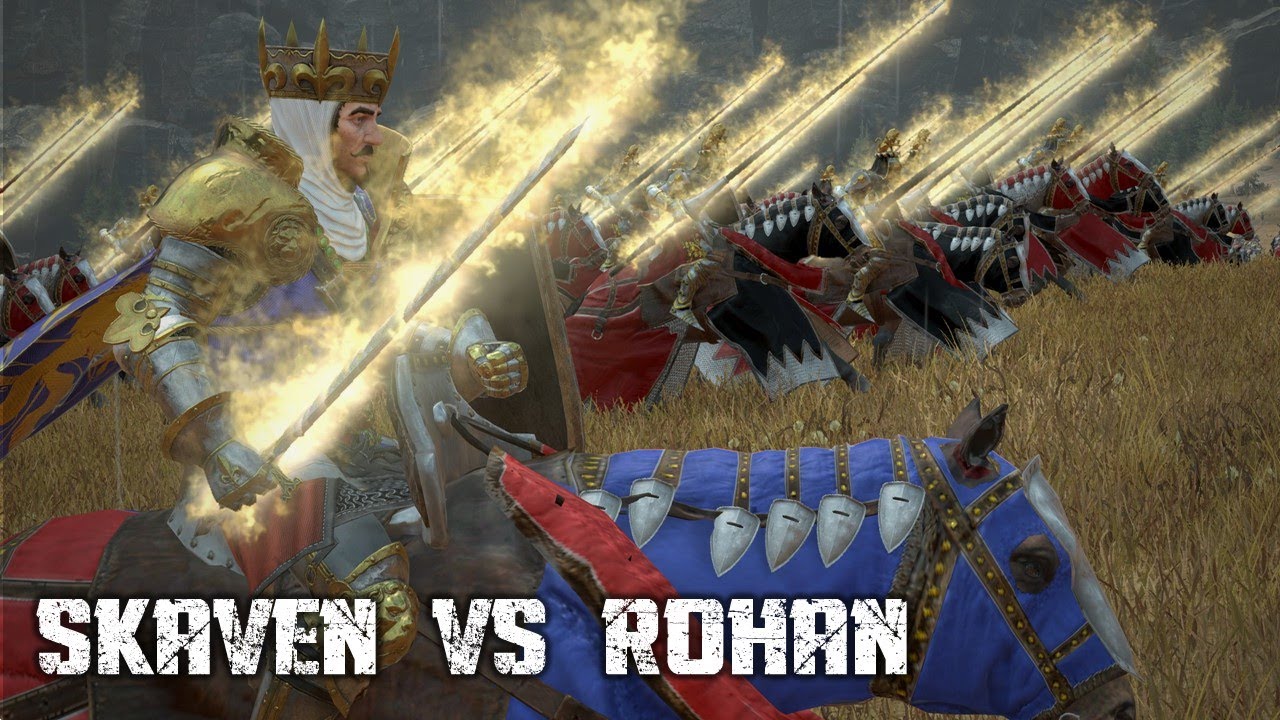 SKAVEN VS ROHAN - Total War Warhammer 2