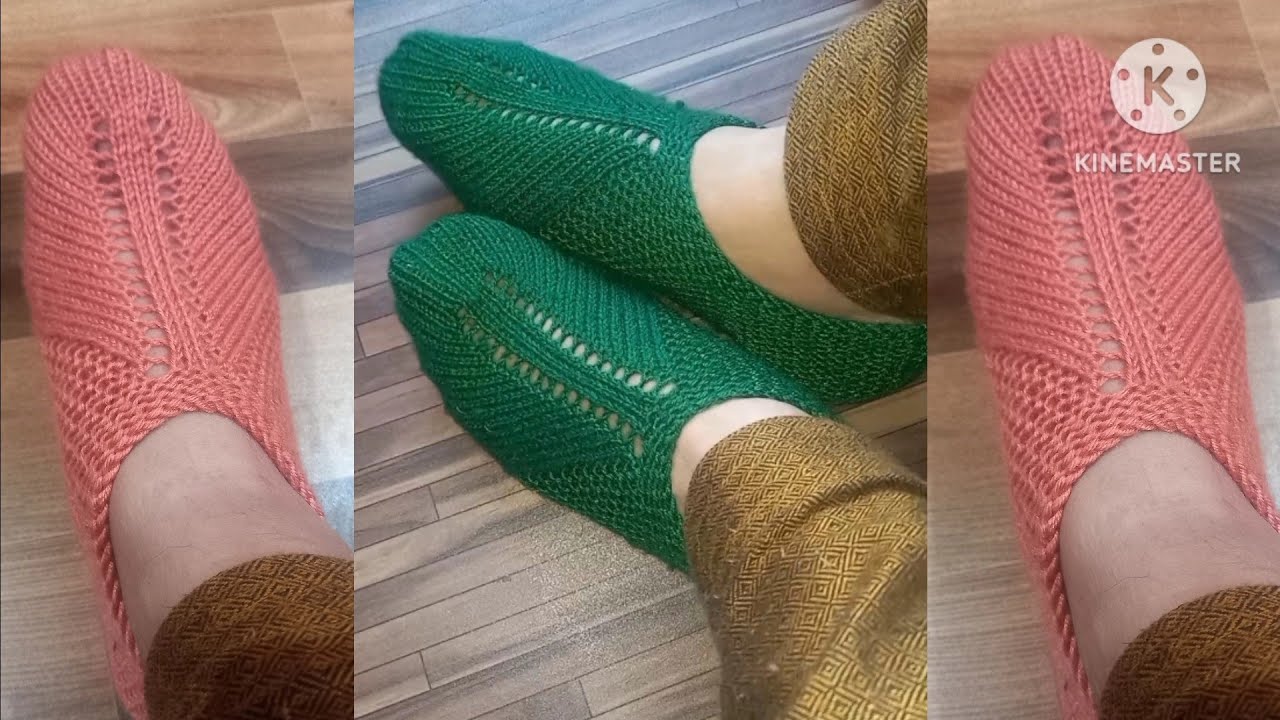 How To Make Ladies Boots In Different Way Size (5-6) || Knitting Ladies Slipper/Socks /Booties/Boot