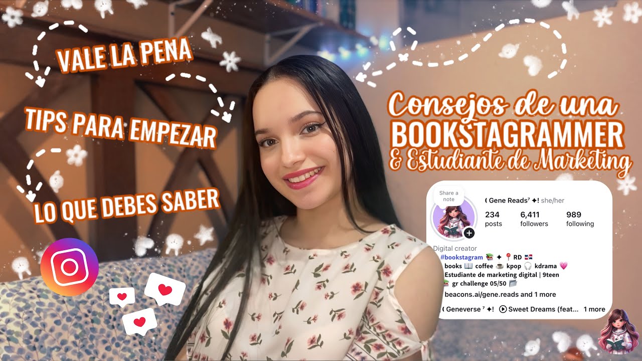 Consejos de una Bookstagrammer y Estudiante de Marketing | #Bookstagram 📚📸