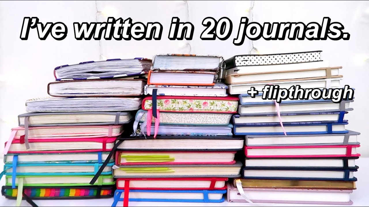 my (updated) journal collection + FLIP THROUGH | finishing 20 journals!!