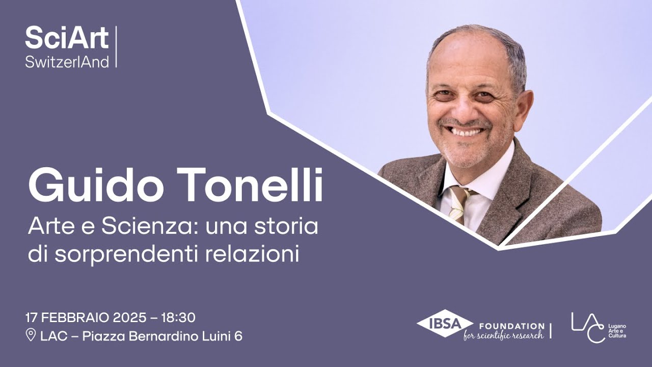 Guido Tonelli Conferenza | SciArt SwitzerlAnd