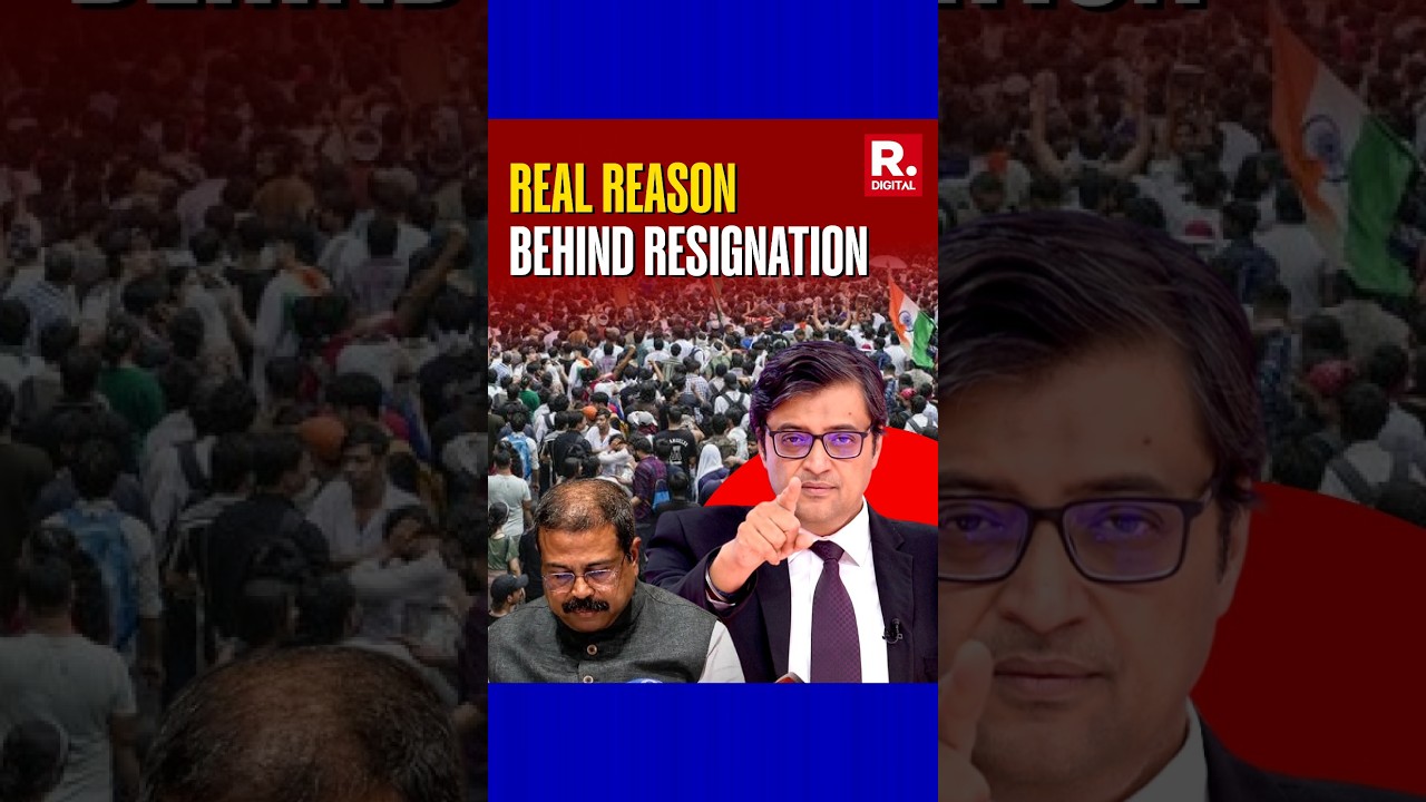 What Was The Real Reason Behind Dharmendra Pradhan's Resignation? | Arnab Explains