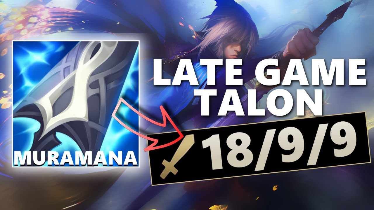 MANAMUNE TALON ONE SHOTS EVERYTHING LATE GAME | Faker's Prowler's Claw Talon Build || LoL Season 11