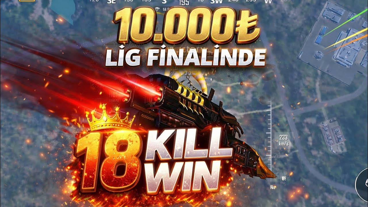 10.000₺ Lig Finalinde 18 KİL WİN TOTEL 28 PUAN #pubgmobile #fypシ #pubg #pubgm 