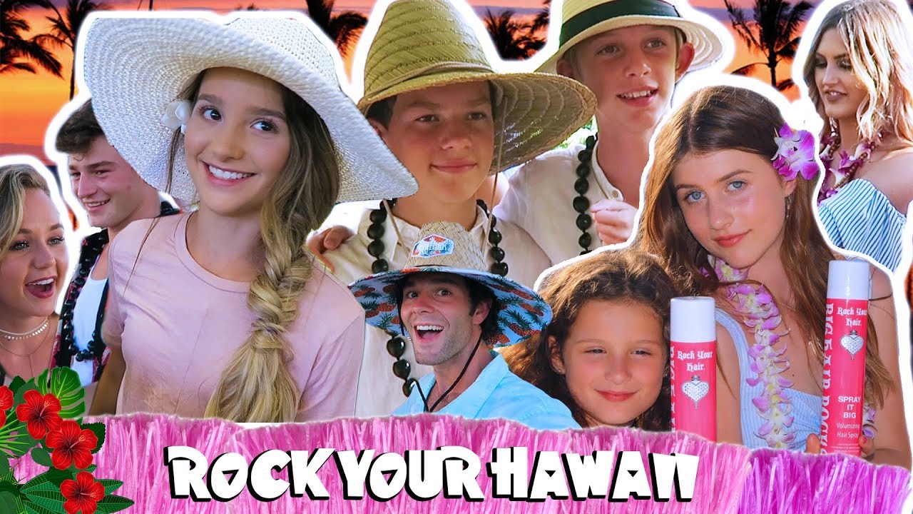 Rock Your Hawaii Luau! Annie, Hayden, Hayley, Brooke and Rush