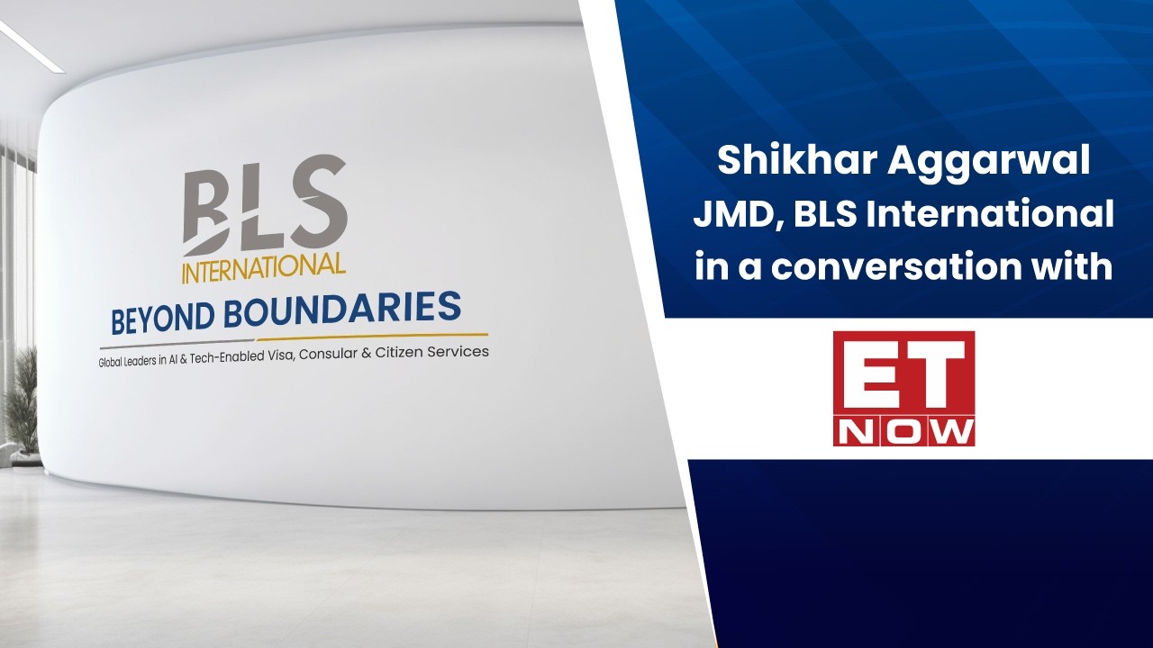 Shikhar Aggarwal talks about BLS International's FY26 performance on ET Now