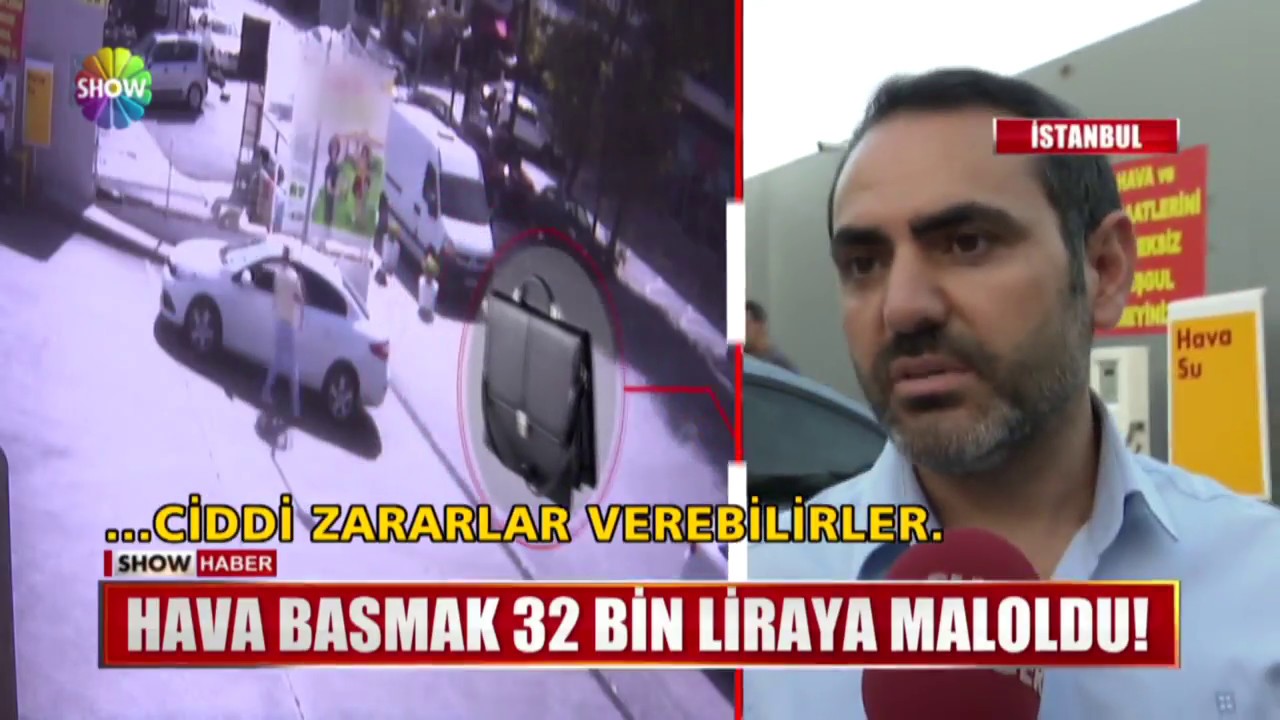 Hava basmak 32 bin liraya maloldu!