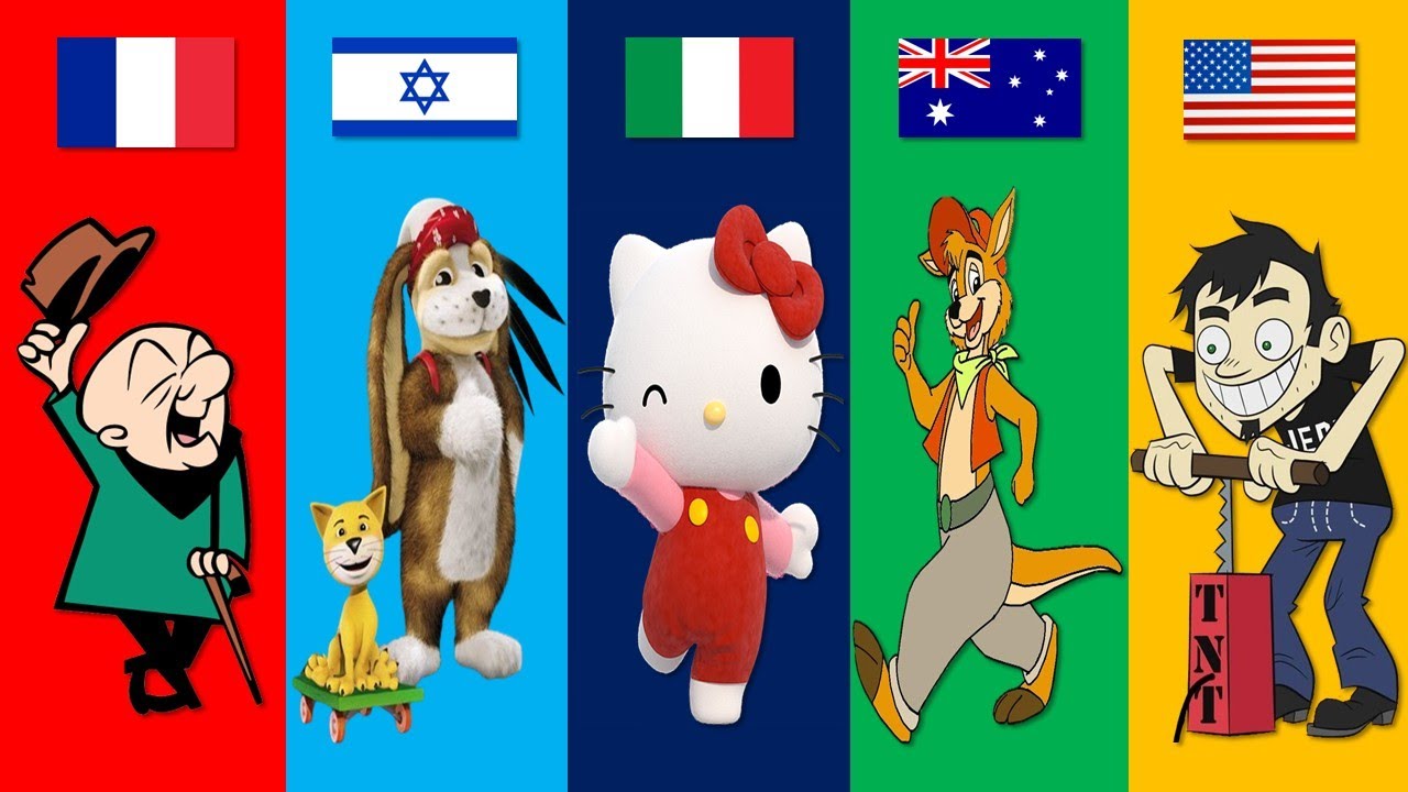 Cartoons From Different Countries | Pt.61