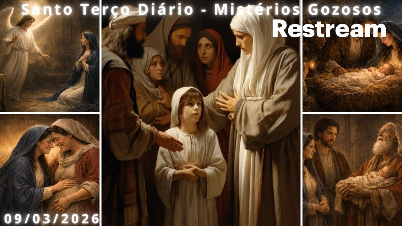 Santo Terço Diário - Mistérios Gozosos