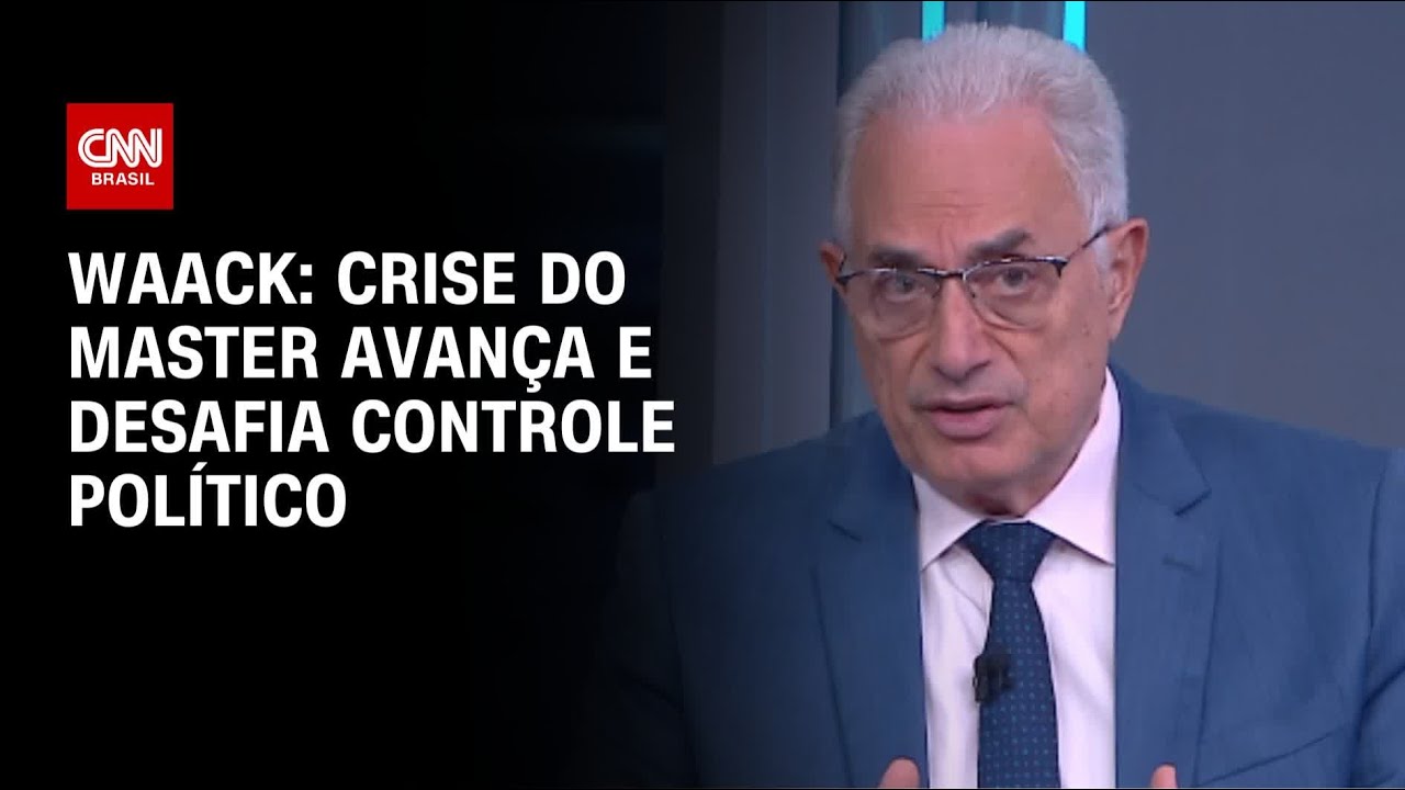 Waack: Crise do Master avança e desafia controle político | WW