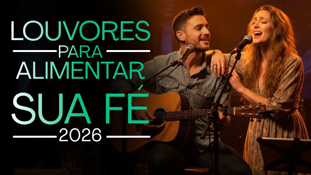 Escute isso quando estiver quase DESISTINDO DE TUDO NA VIDA - louvores Gospel 2026