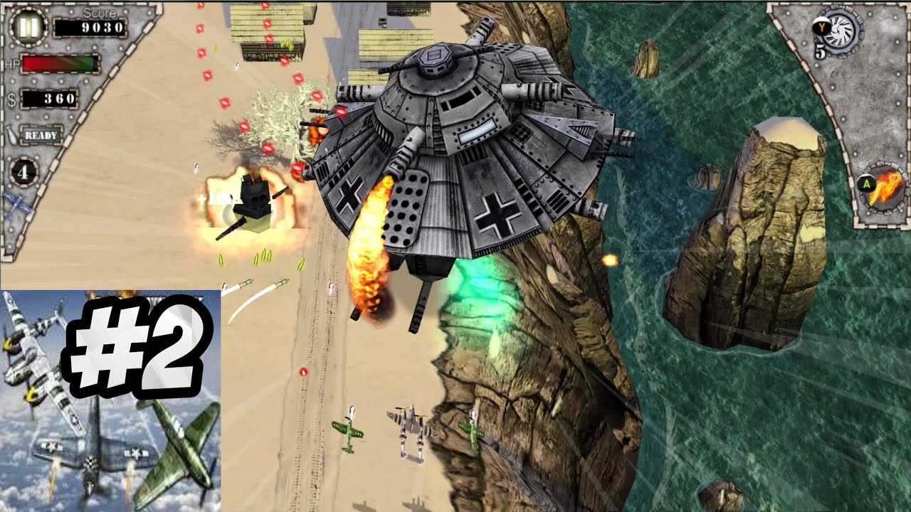 AirAttack HD - Gameplay Part 2 - White Storm - Old Mobile Games