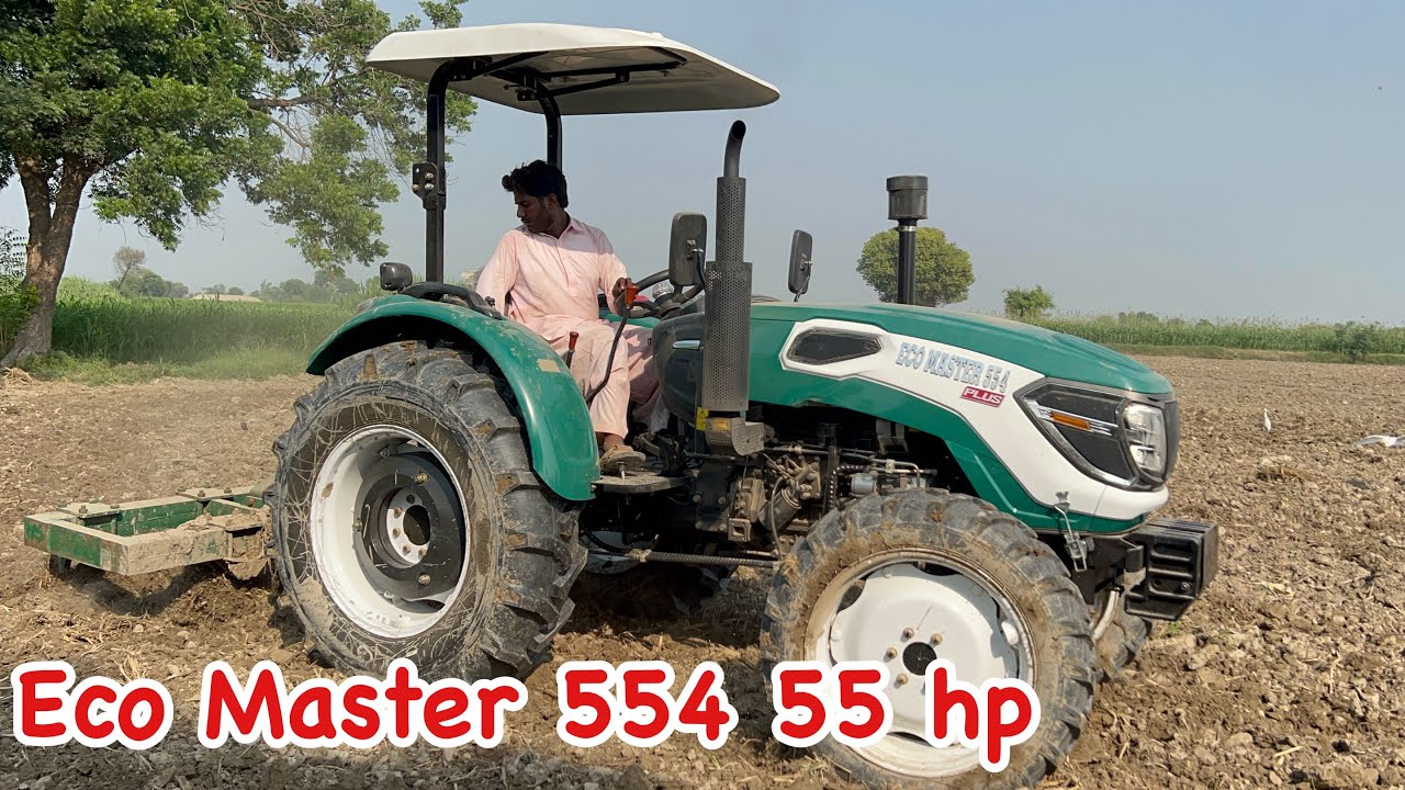 trad impex Eco Master 554 heavy cultivator performance