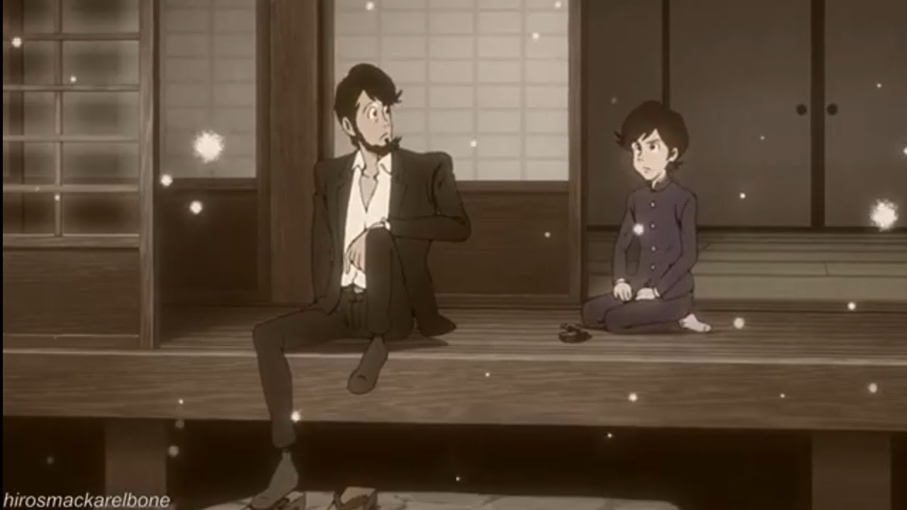 baby lupin and papa lupin