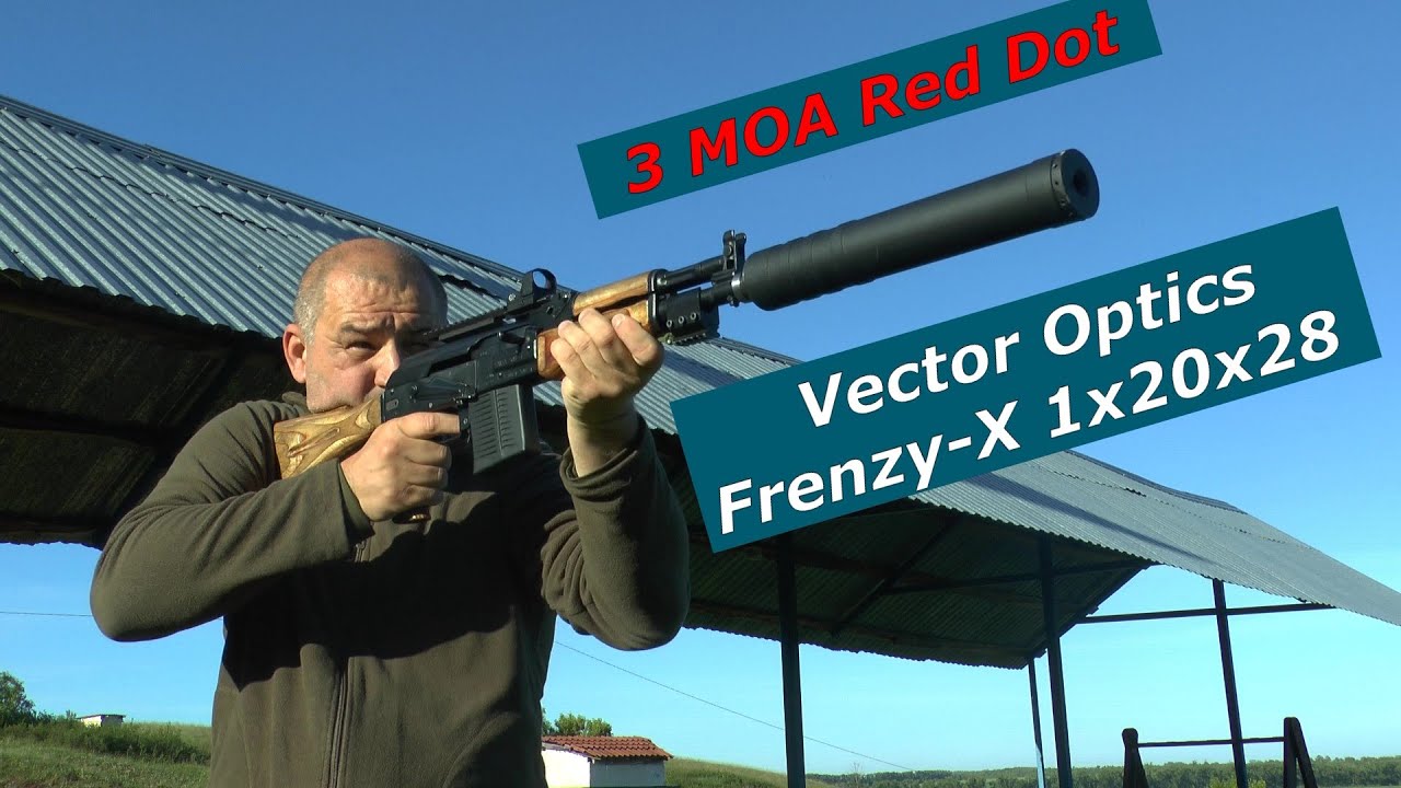 Прицел Vector Optics Frenzy-X 1x20x28. Его реальные возможности? Тест-отстрел! Лупит что надо!
