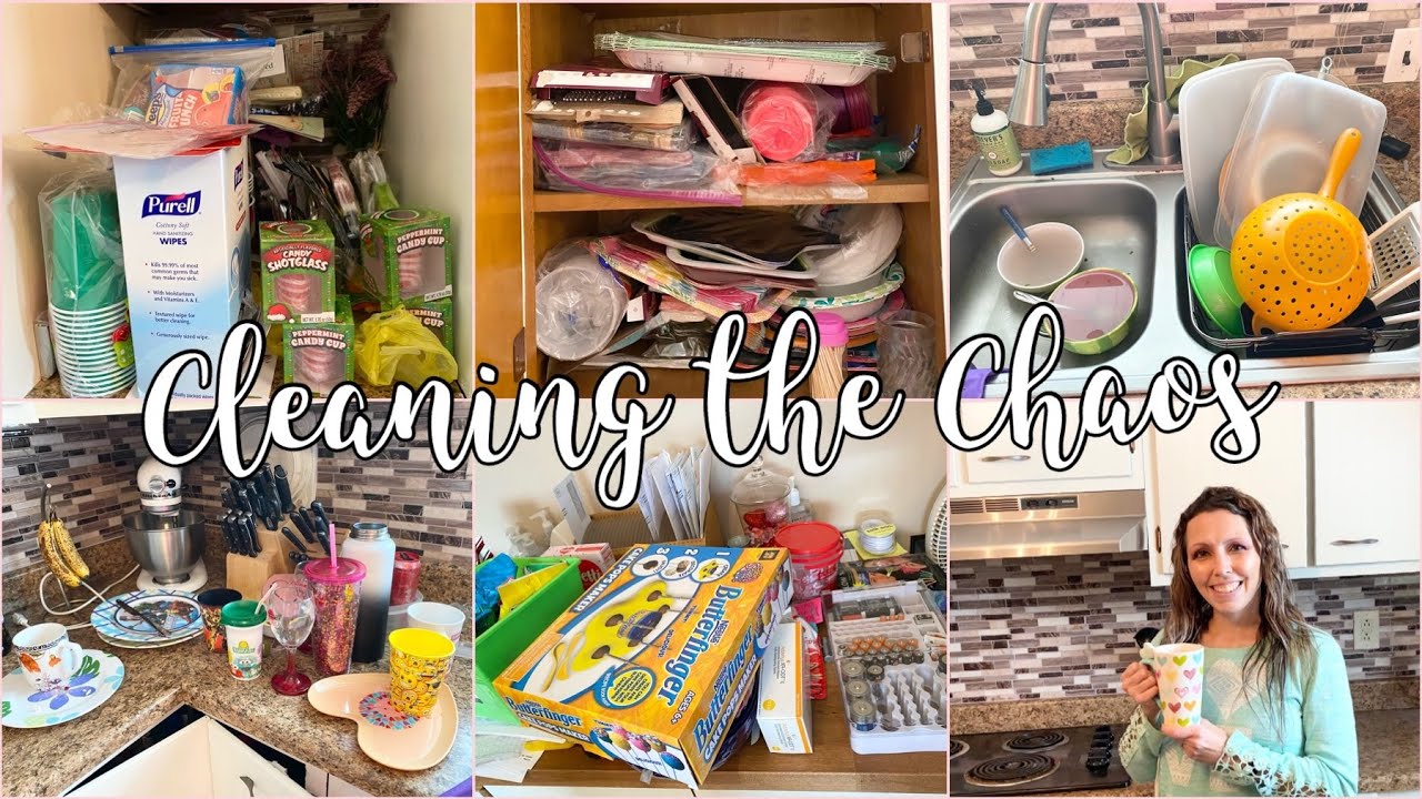 Hoarders ❤️ Cleaning the Chaos | Organize & Declutter the Kitchen | Clean with me