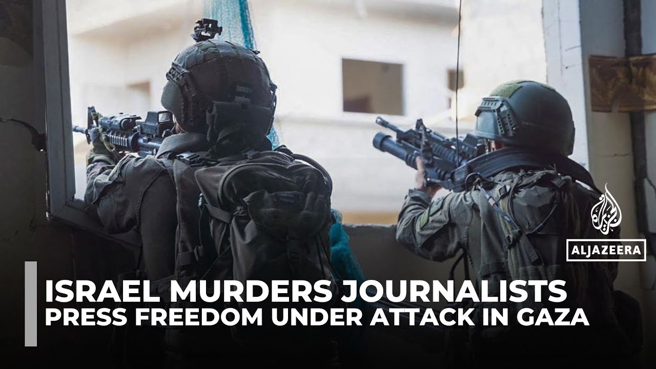 Press freedom under fire as Israel kills journalists in Gaza