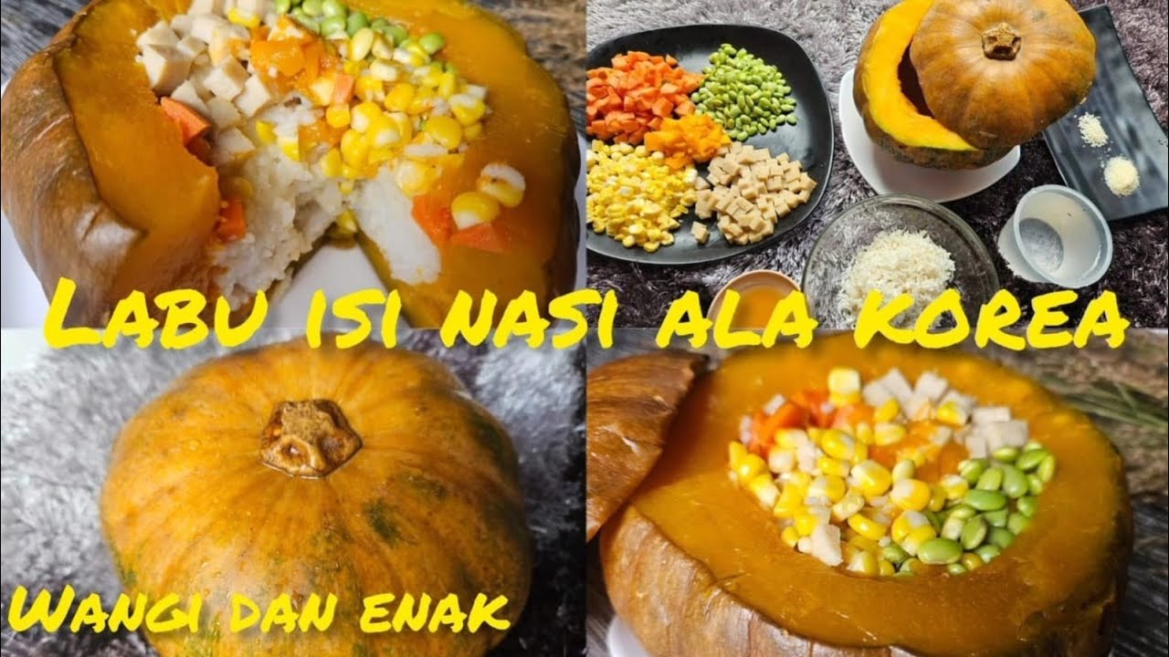 NASI LABU KUNING ALA KOREA ENAK BANGET||WANGI BIKIN KETAGIHAN|BISA UNTUK PIKNIK|KUMPUL KELUARGA