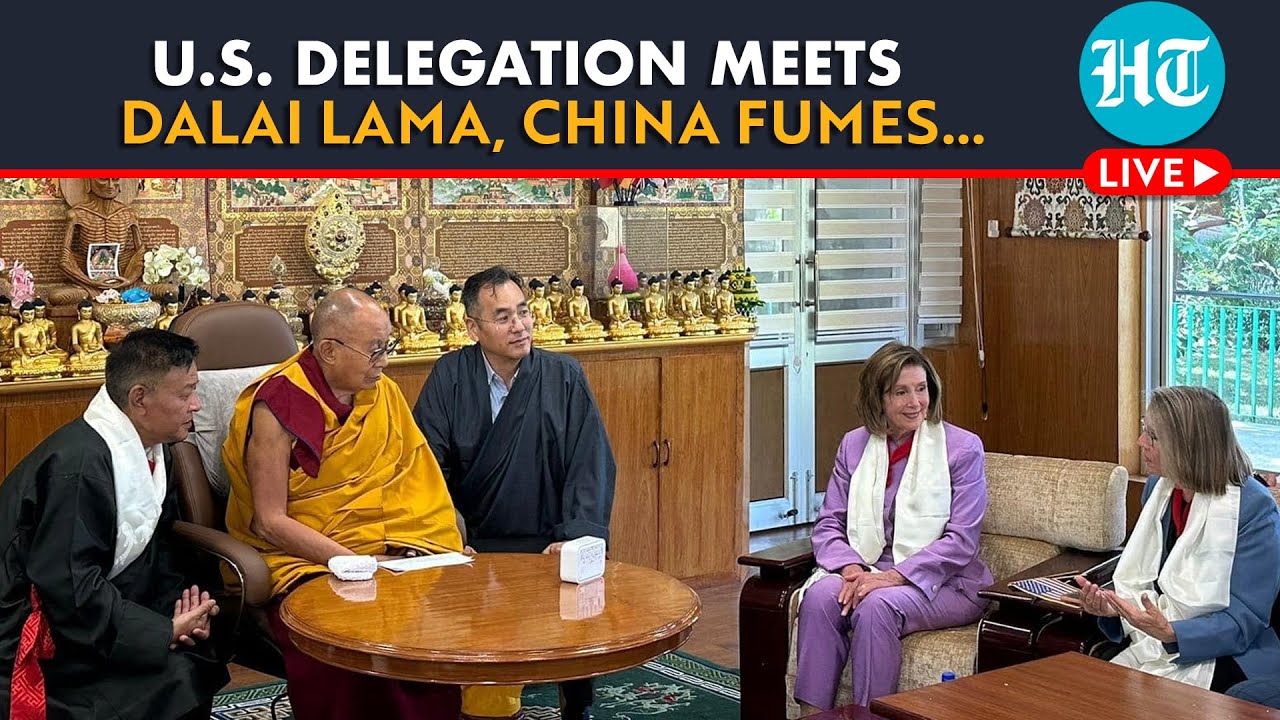 LIVE | U.S. Delegation With Nancy Pelosi In Dharamshala Meets Dalai Lama, Xi’s China Seethes