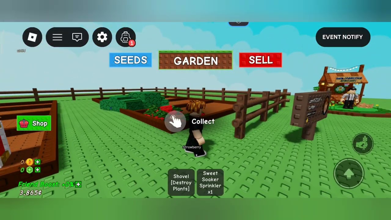 Играю Grow a garden