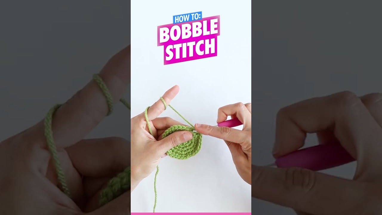How To Crochet: Bobble Stitch (BO) for Beginners - Amigurumi Tutorial