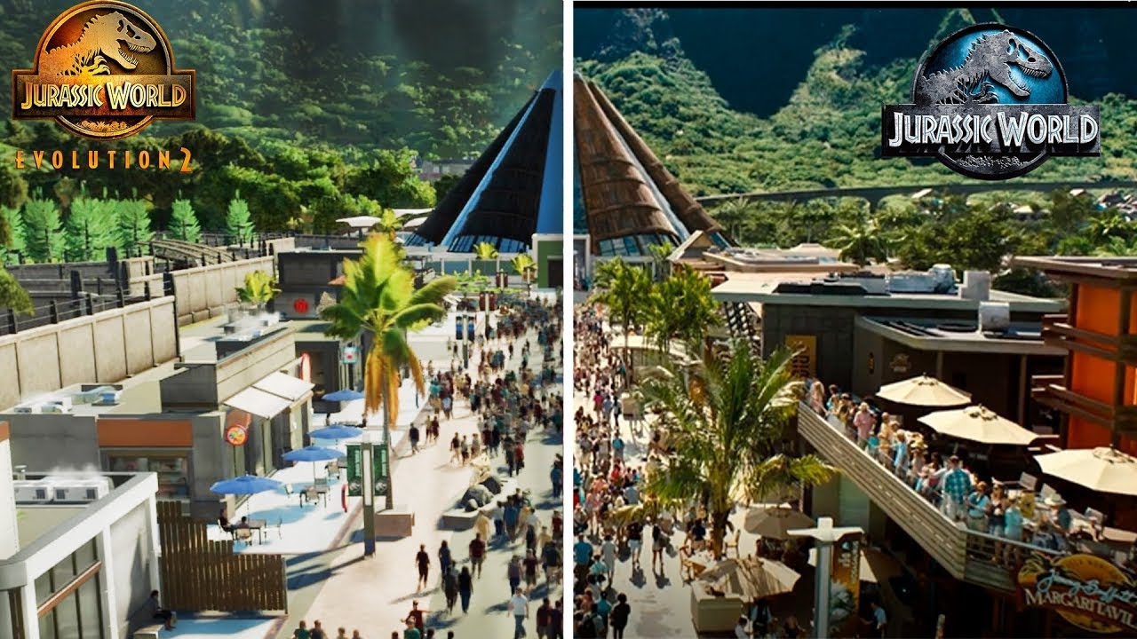 Recreating Jurassic World in Sandbox Mode | Jurassic World Evolution 2