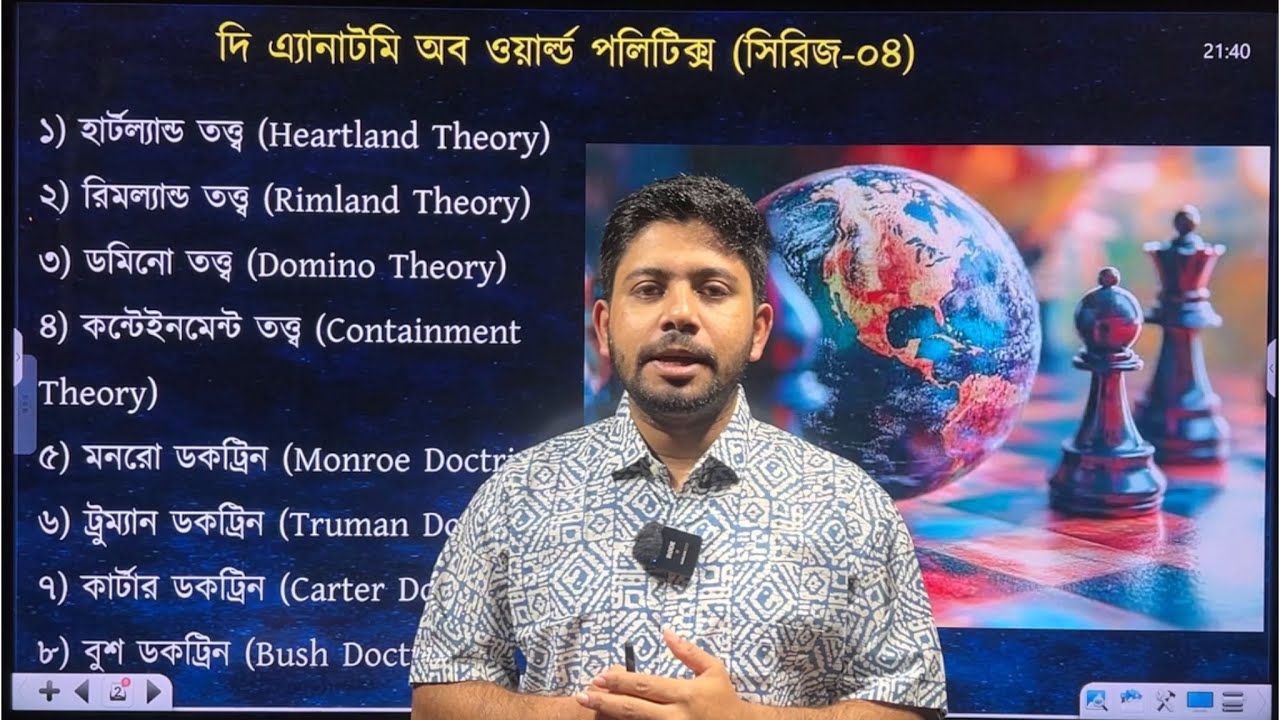 বর্তমান বিশ্ব রাজনীতি বুঝতে এই ৮টি মৌলিক থিওরি জানা আবশ্যক | কনসেপচুয়াল ইস্যুজ
