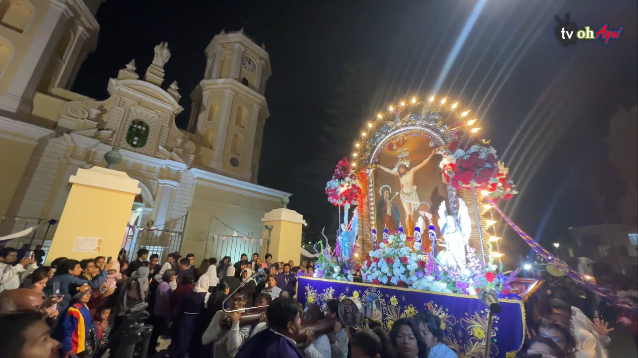 PROCESIÓN Y EL INGRESO DEL SEÑOR DE LOS MILAGROS LAMBAYEQUE 2023